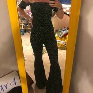 Boutique Bell Bottoms Jumpsuit